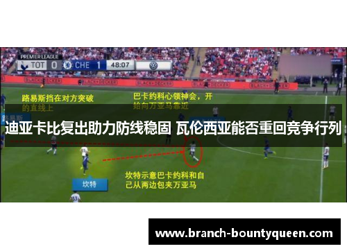 迪亚卡比复出助力防线稳固 瓦伦西亚能否重回竞争行列