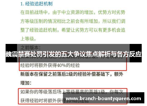 魏震禁赛处罚引发的五大争议焦点解析与各方反应